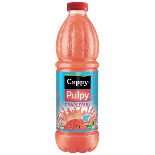 НАПИТКА Плодова  "Cappy" 1л /Pulpy Грейпфрут/