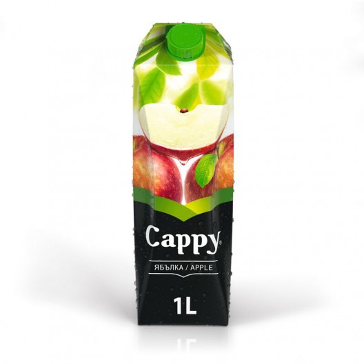 НЕКТАР "Cappy" 1л /ябълка/