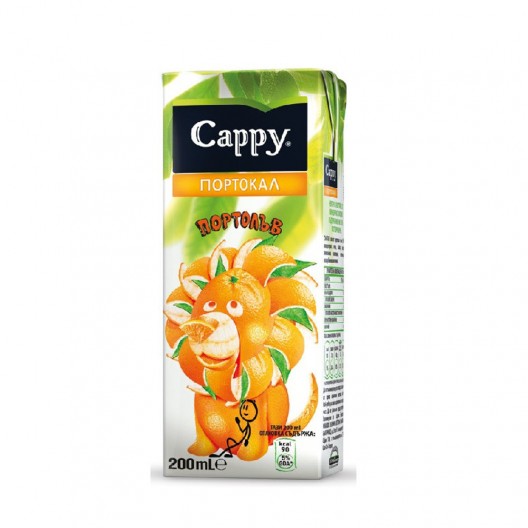 НЕКТАР "Cappy" 0.20л /портокал/