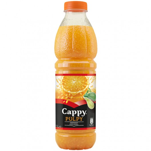 НАПИТКА Плодова "Cappy" 1л /Pulpy Портокал/