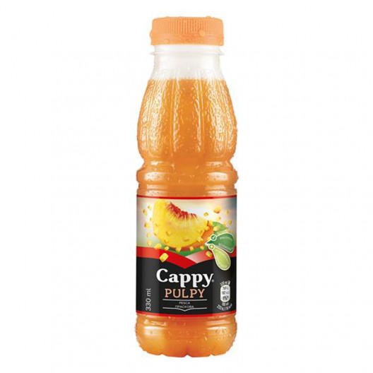 НАПИТКА Плодова  "Cappy" Pulpy 330мл /праскова/