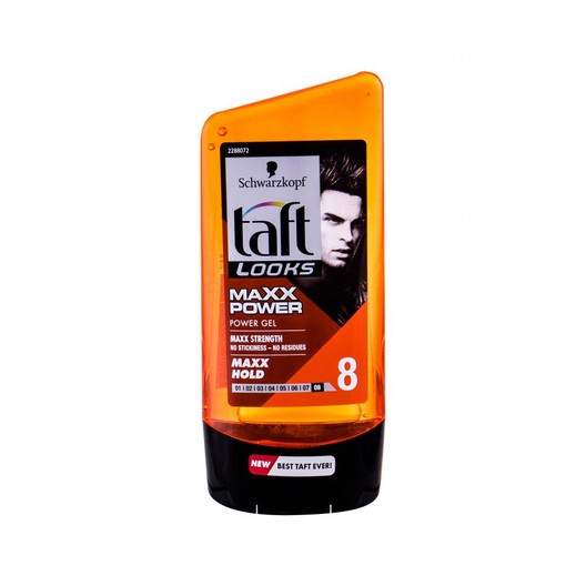 ГЕЛ за коса "Taft" 250мл /max power/