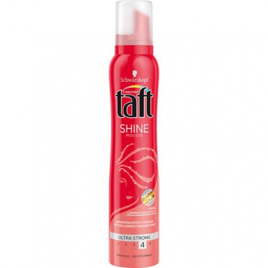 ПЯНА за коса "Taft" 200мл /блясък/