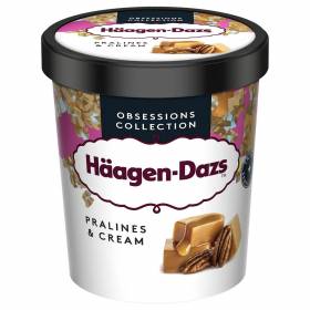 СЛАДОЛЕД "Haagen-Dazs" 460 мл /пралини и сметана/