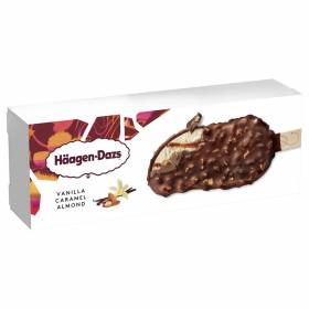 СЛАДОЛЕД ВАНИЛОВ "Haagen-Dazs" 80мл /карамел и бадеми/