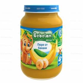 ПЮРЕ "Bebelan" 190г / банани /
