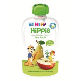 БИО ЗАКУСКА ПЛОДОВА "Hipp" 100г /круша и ябълка 8572/
