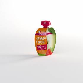 ЗАКУСКА ПЛОДОВА "Plasmon" 100г /ябълка с ягода 2461/