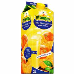 СОК "Pfanner" 2л /100% портокал с пулп/