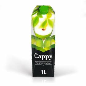 НАПИТКА Плодова "Cappy" 1л /зелена ябълка/