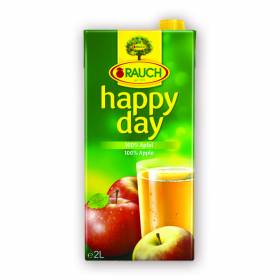 СОК "Rauch Happy Day" 2л /100% ябълка/