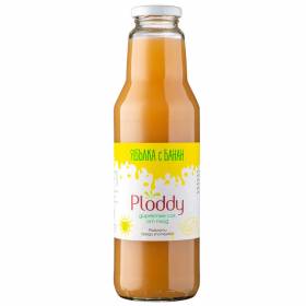 СОК "Ploddy" 750мл /ябълка с банан/