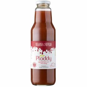 СОК "Ploddy" 750мл /ябълка с череша/