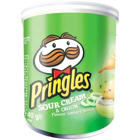 ЧИПС "Pringles" 40г /сметана лук/