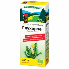 БИО СОК ГЛУХАРЧЕ "Schoenenberger" 200мл