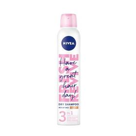 ШАМПОАН СУХ "Nivea" 200мл /3 in1 кестенява коса/